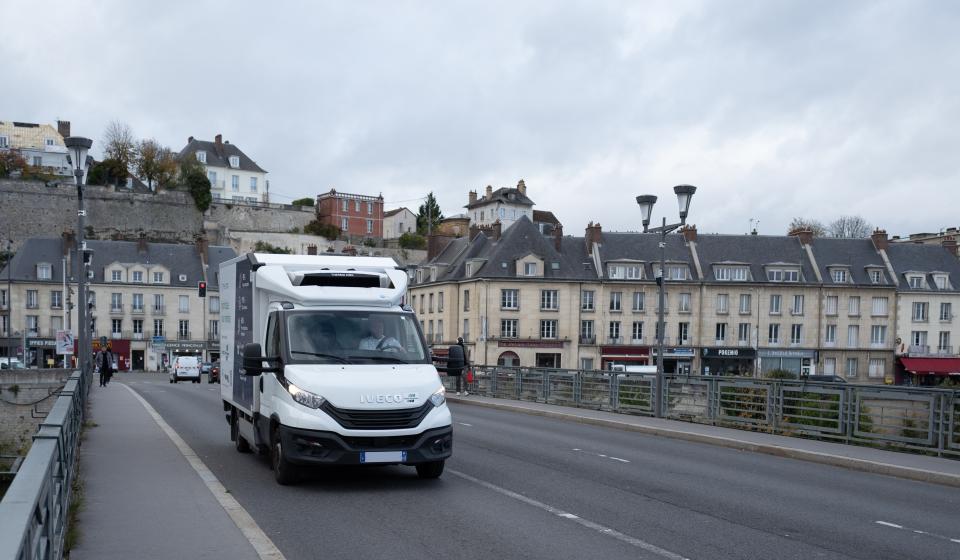 IVECO Daily sur pont