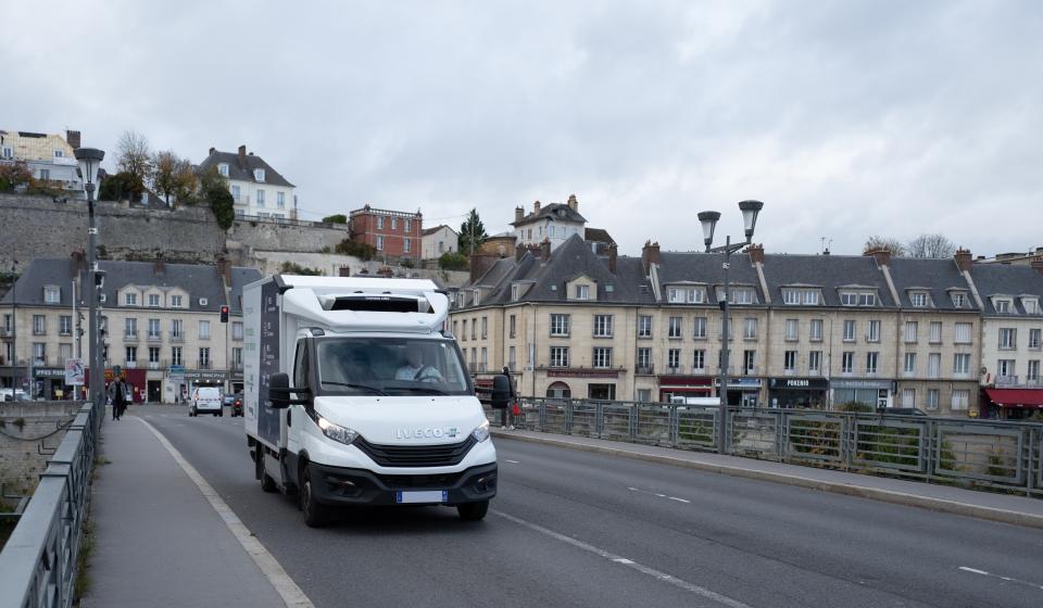 IVECO Daily sur pont